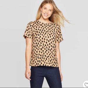 Cheetah Print Top